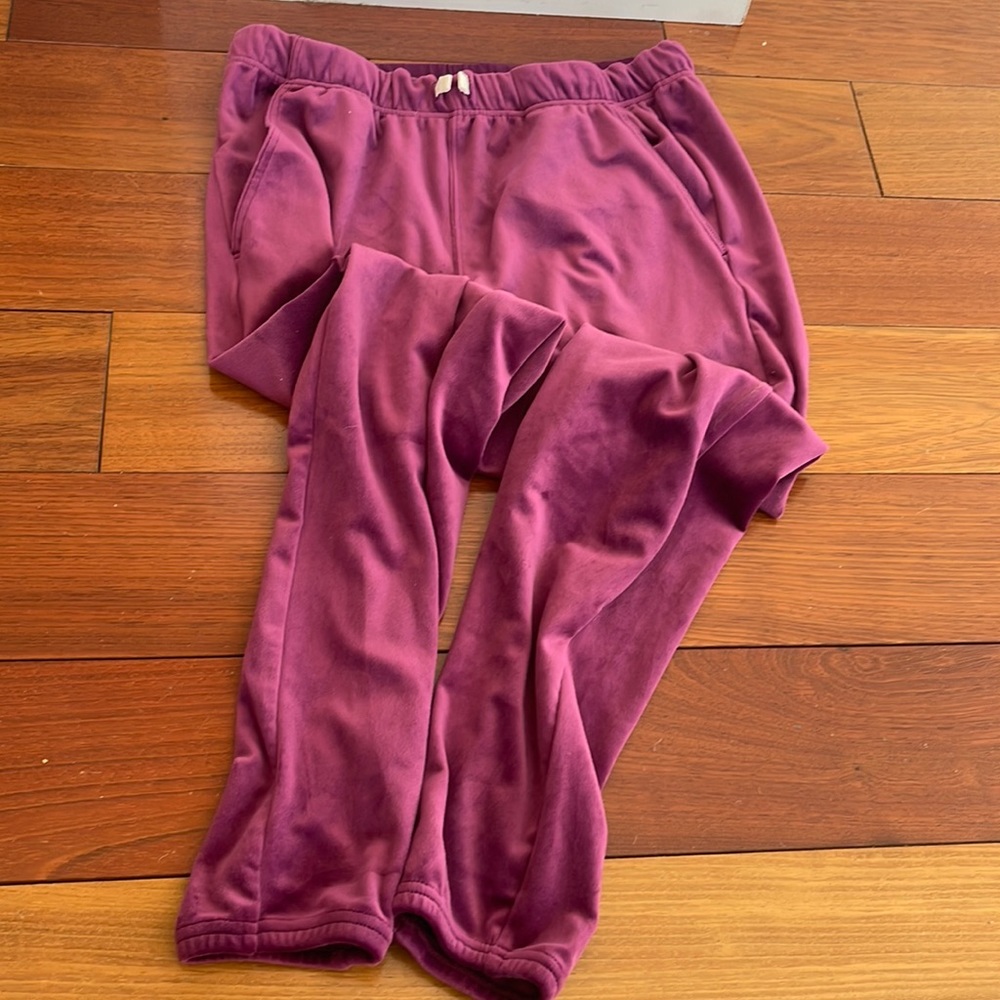 Tea Collection velour girls lounge pants size 16